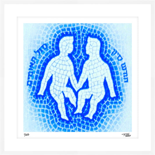 The Israel Zodiac Artwork - Gemini