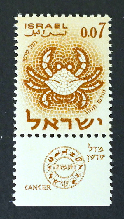 The Israel Zodiac Artwork - Cancer