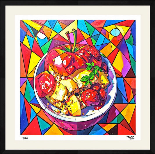 The Cubist Kitchen Artworks - The Apple Piece