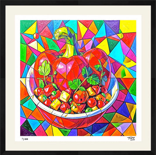 The Cubist Kitchen Artworks - The Bell Pepper Piece