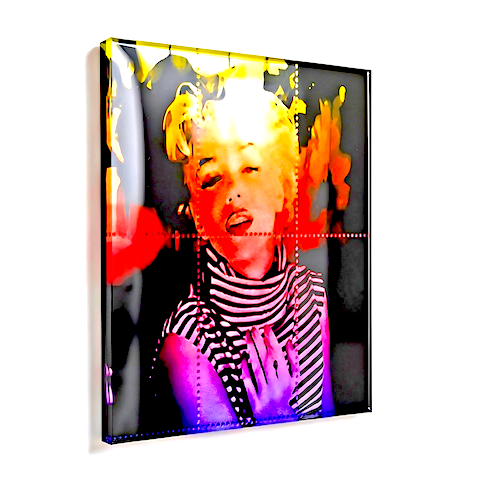 The Pop Artwork - Yellow & Red & Mauve
