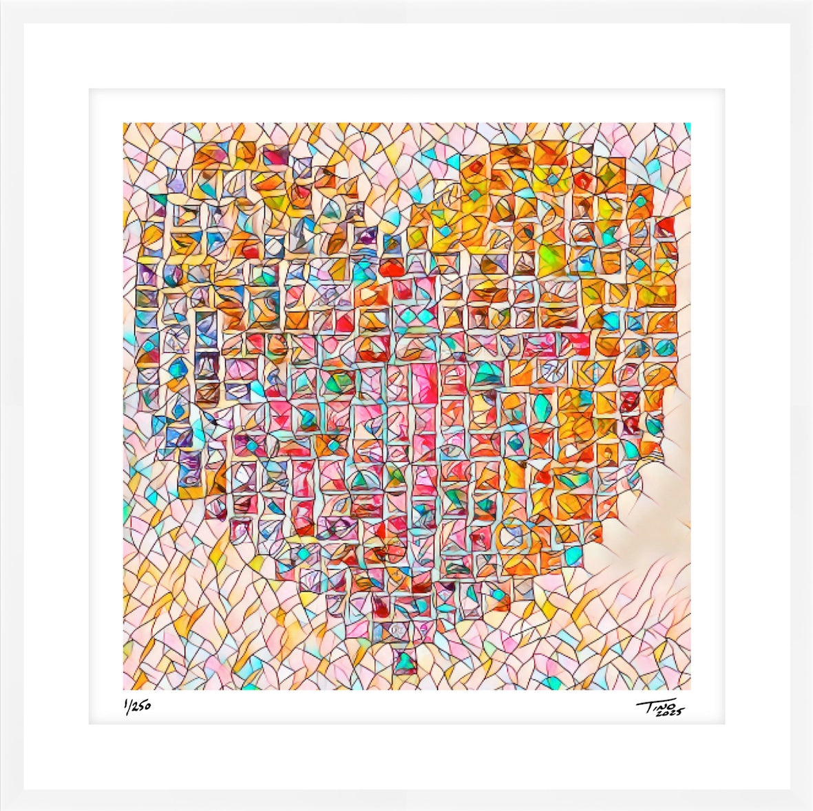 The Hearts of Arabia Red Heart Artwork - Mahabbah