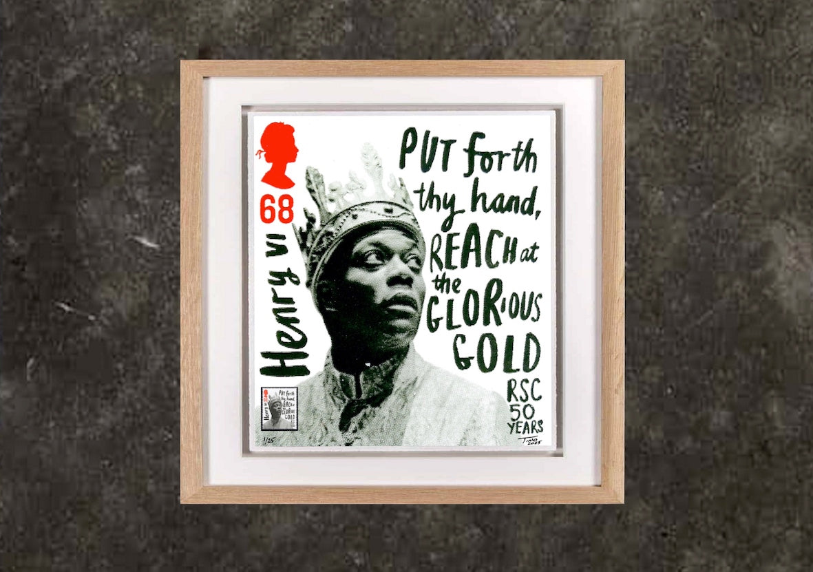 The 2011 Shakespeare Henry VI - Artwork with Mint Stamp