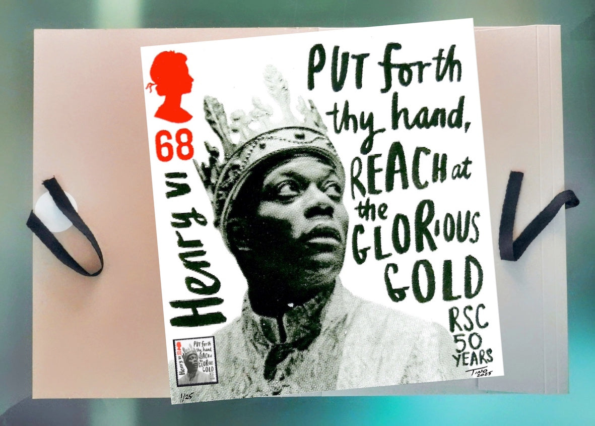 The 2011 Shakespeare Henry VI - Artwork with Mint Stamp