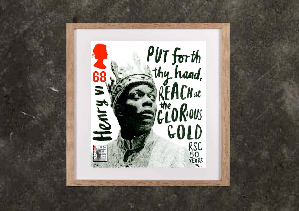 The 2011 Shakespeare Henry VI - Artwork with Mint Stamp