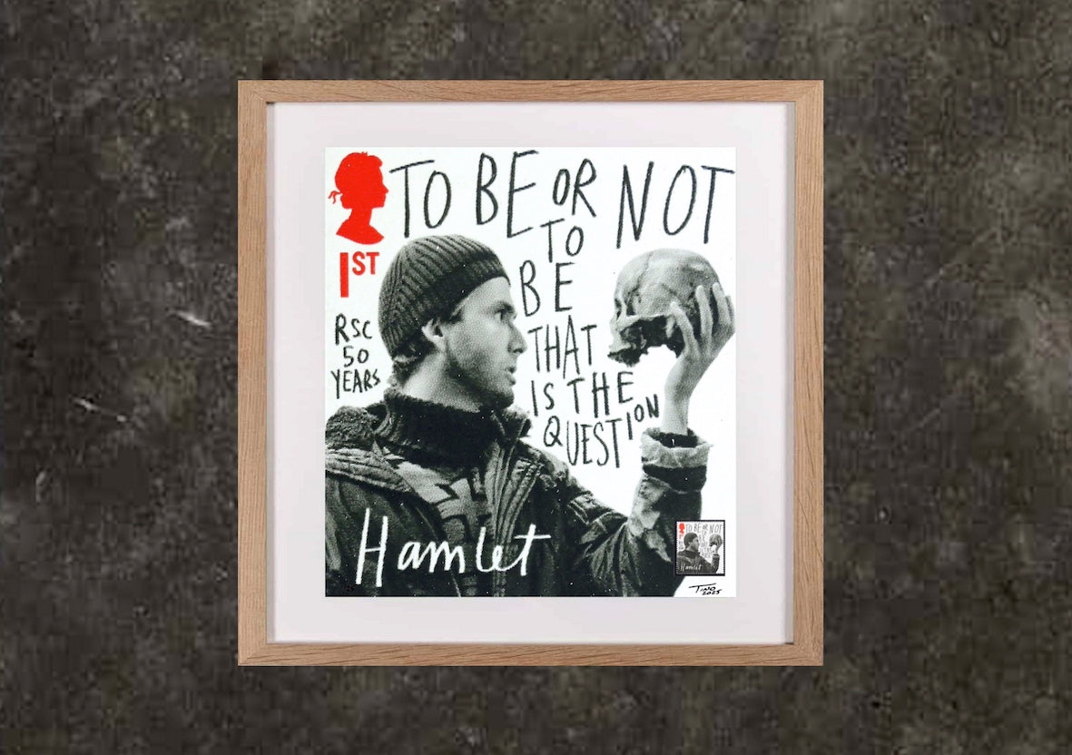 The 2011 Shakespeare Hamlet - Artwork with Mint Stamp