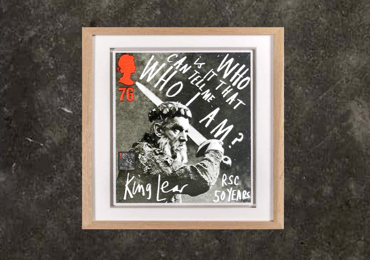 The 2011 Shakespeare King Lear - Artwork with Mint Stamp