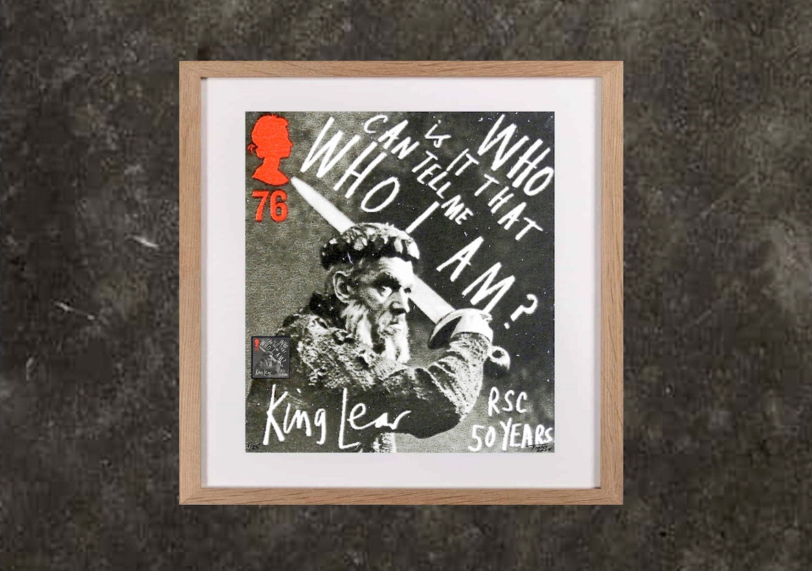 The 2011 Shakespeare King Lear - Artwork with Mint Stamp