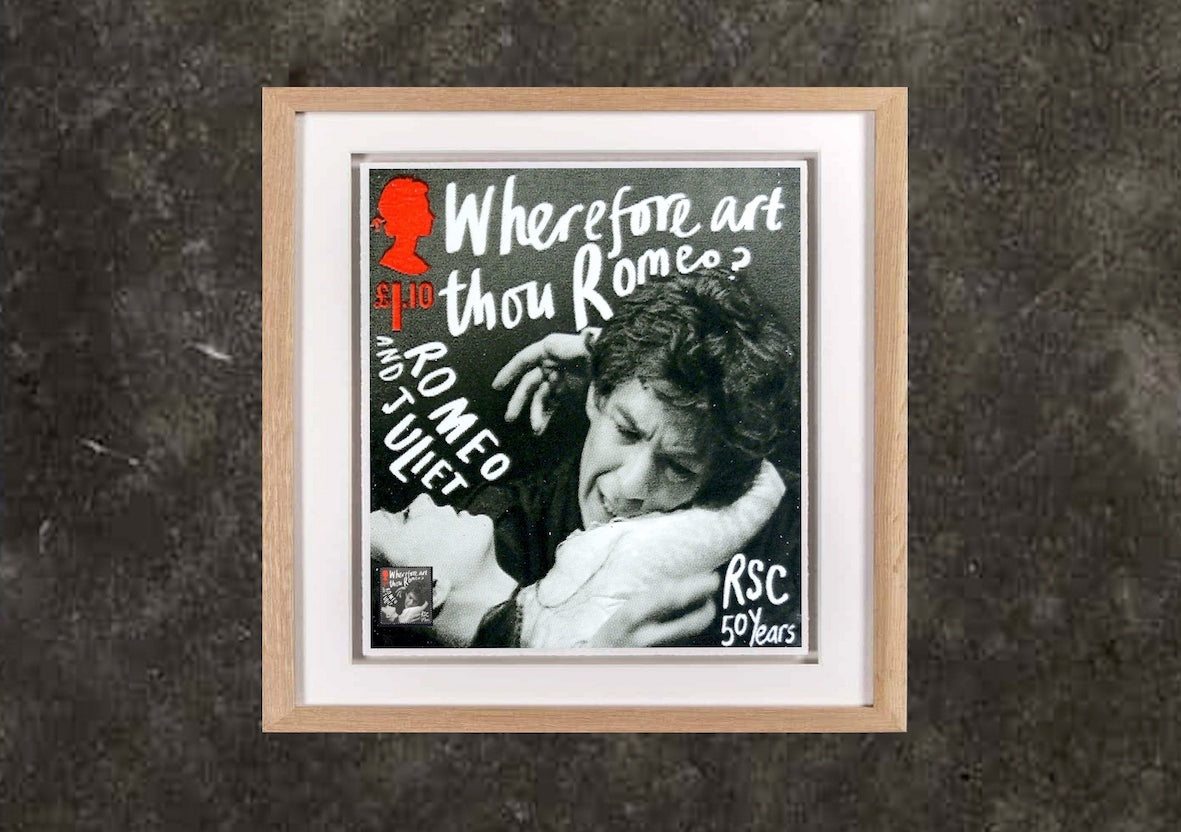 The 2011 Shakespeare Romeo and Juliet - Artwork with Mint Stamp