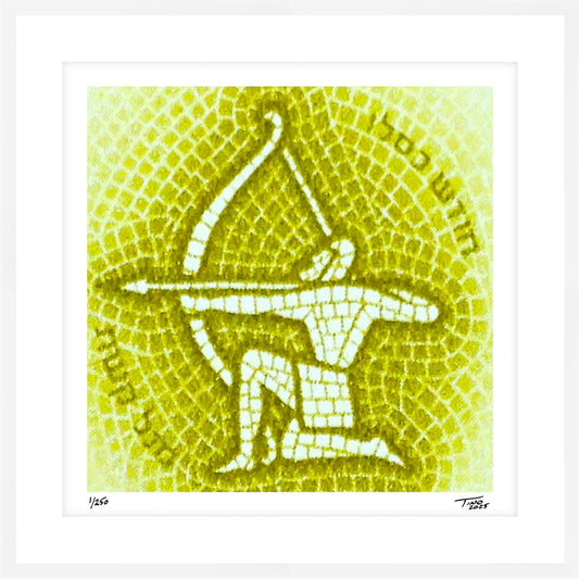 The Israel Zodiac Artwork - Sagittarius