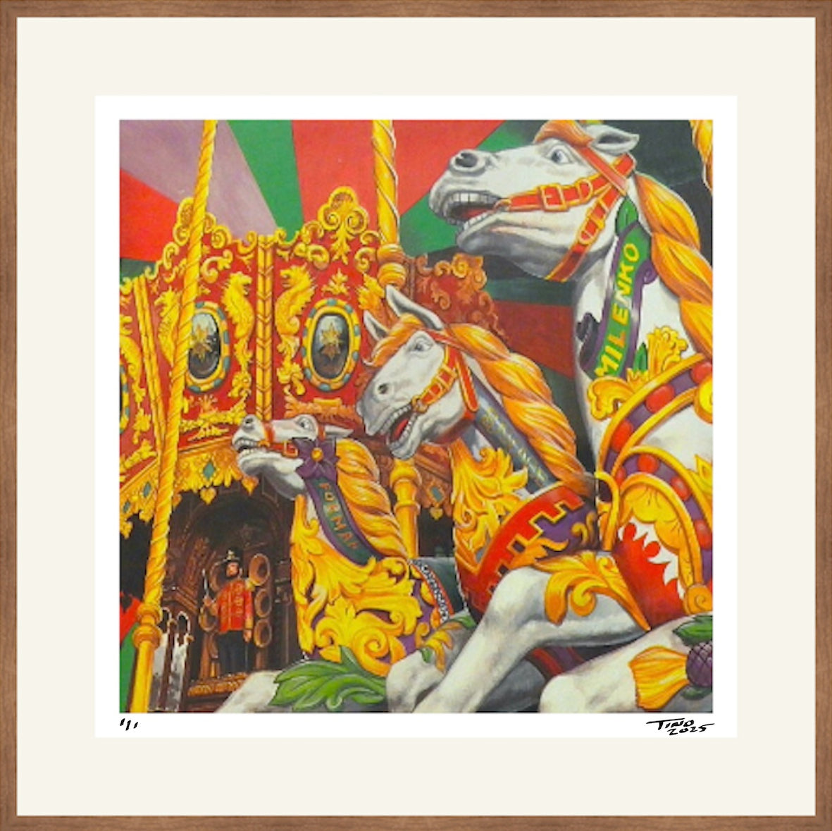 The Sumner Artwork with Lithograph & First Day Stamps - Fairs (850th Anniversary Edition)