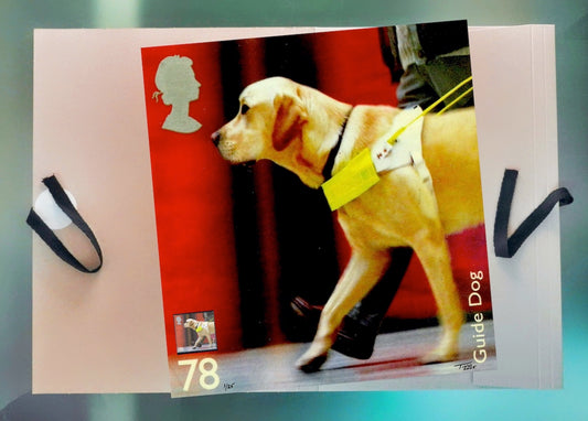 The 2008 Working Dogs Mint Stamp with Artwork - Guide Dog