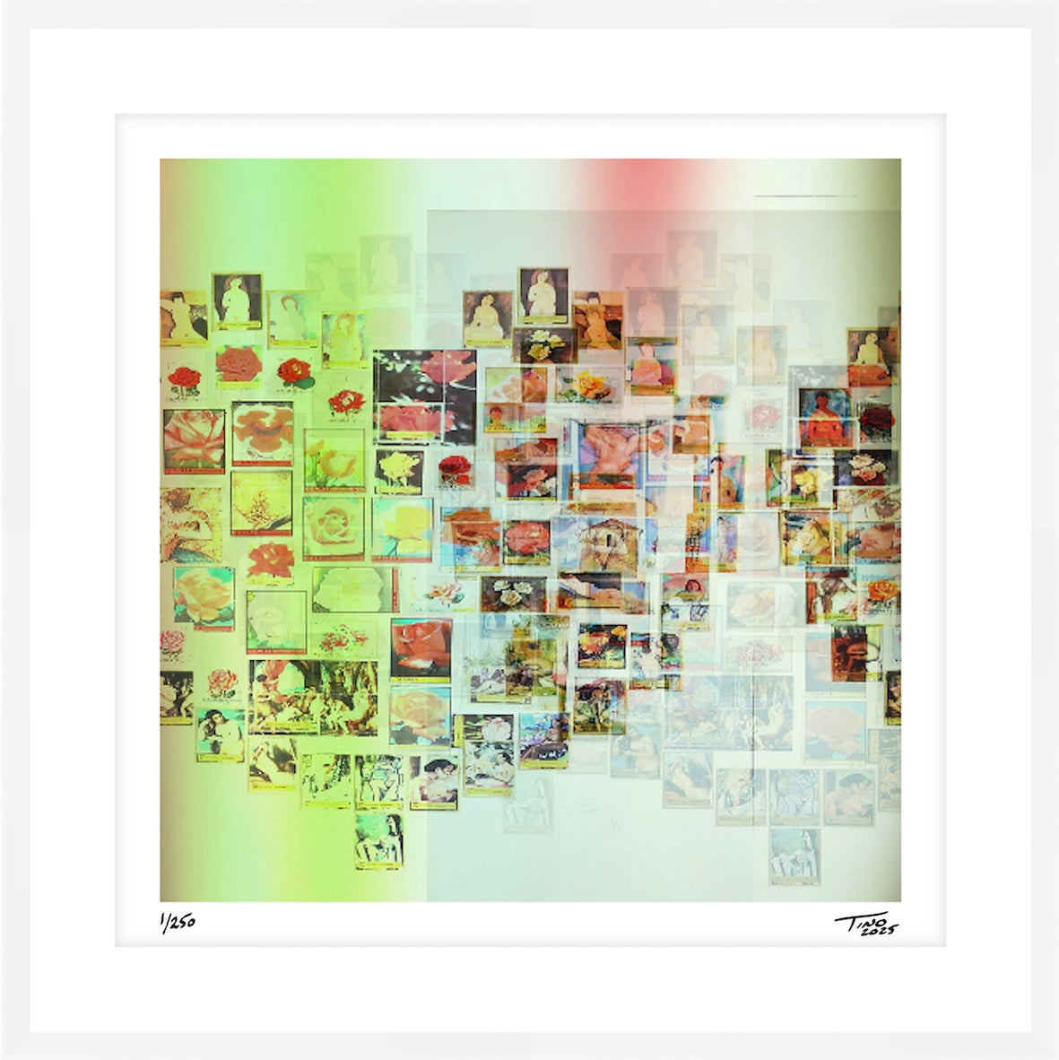 The Hearts of Arabia Women & Flowers Heart Artwork - Albi