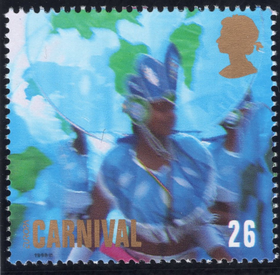 The Carnival Artwork with Mint Stamp - 26