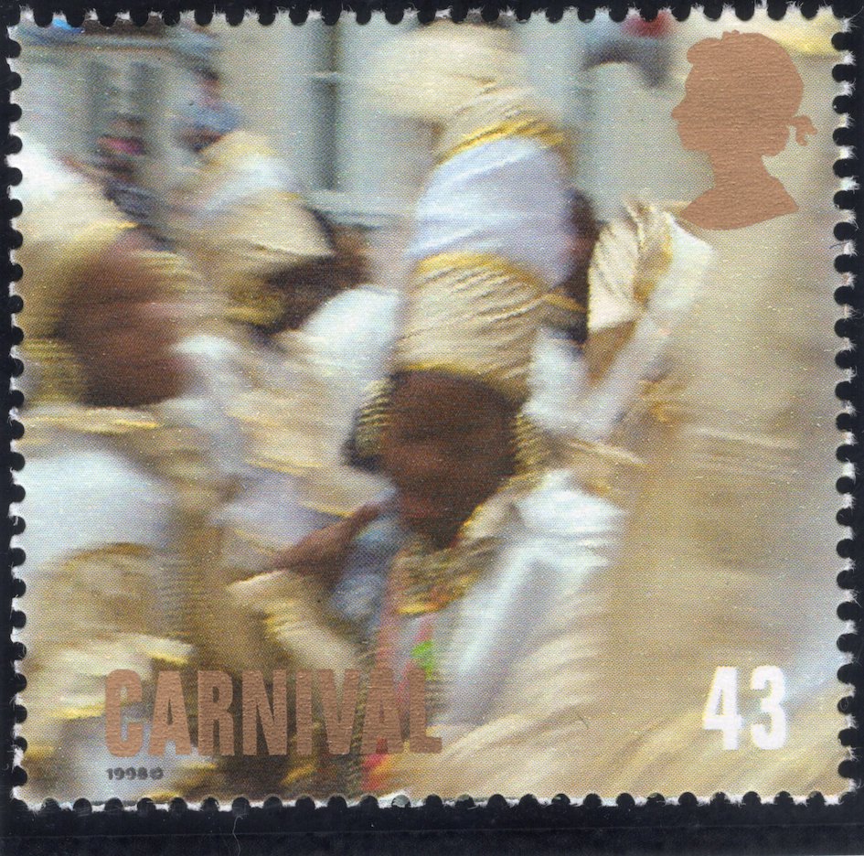 The Carnival Artwork with Mint Stamp - 43