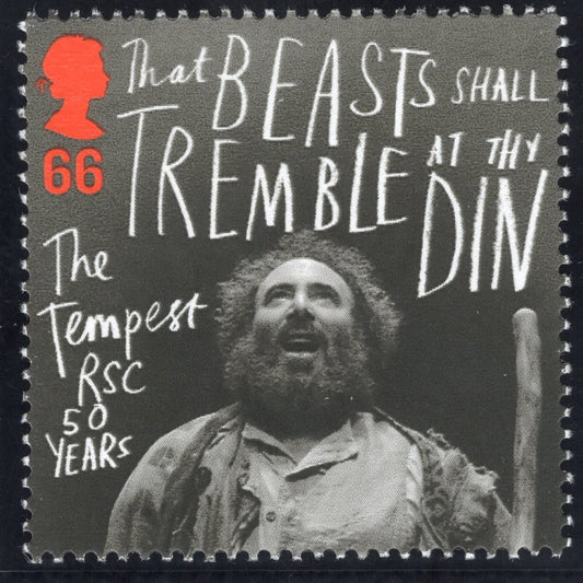 The Shakespeare Plays Artwork with Mint Stamp - The Tempest